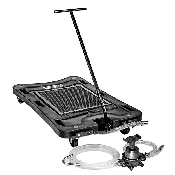 17 Gallon Low Profile Oil Drain W/ Foot Pump